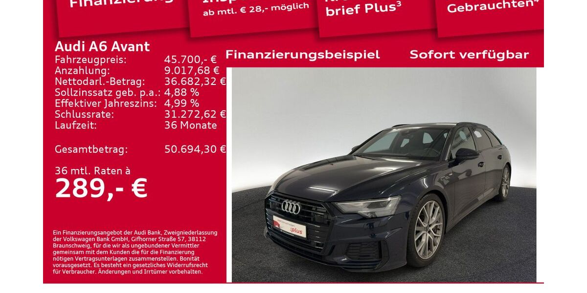Audi A6 58.100 km 45.700 &euro; Berlin 12489