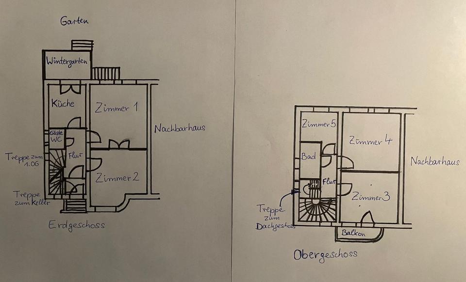 Doppelhaushälfte Berlin Tempelhof-Schöneberg - 7 Zimmer, 140 m&sup2;, 2.450&euro; | Angebot:25656455