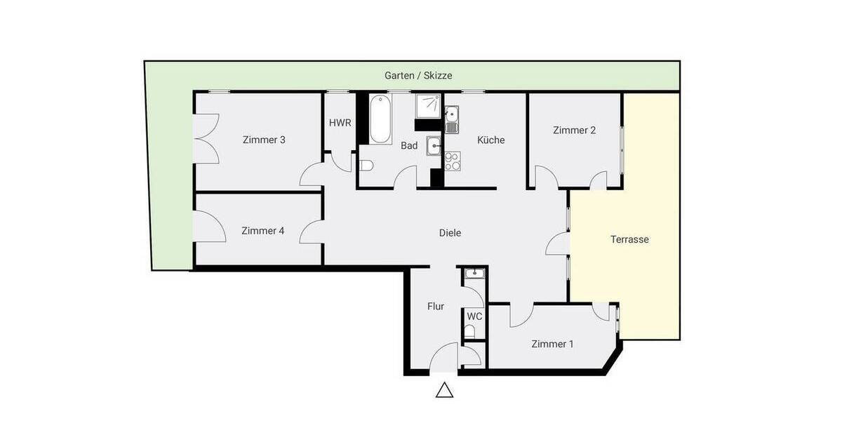 Etagenwohnung Berlin Charlottenburg - 5 Zimmer, 120 m&sup2;, 889.000&euro; | Angebot:26930149