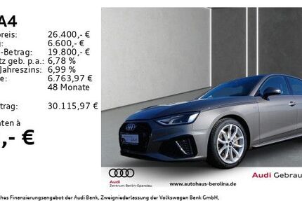 Audi A4 43.586 km 25.390 &euro; Berlin 13581