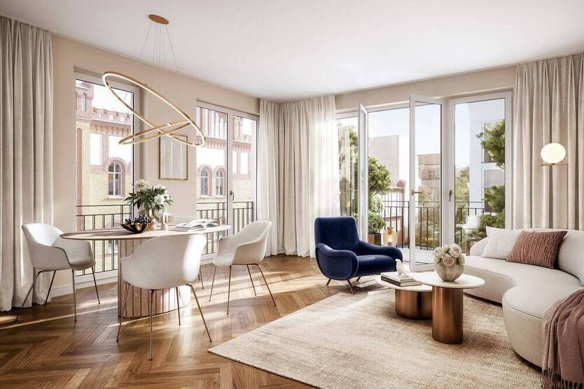Moderne 2-Zimmer-Wohnung mit Loggia - Urbanes Wohnen in Kreuzberg!