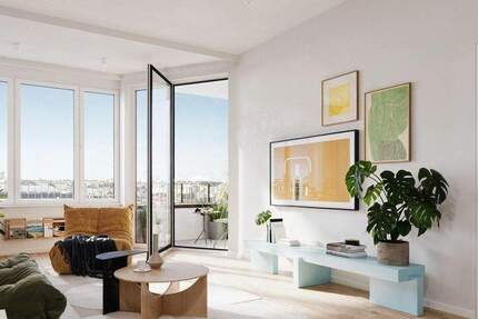 Den Sternen näherkommen: Apartment auf 20. Etage mit West-Loggia 2 zimmer