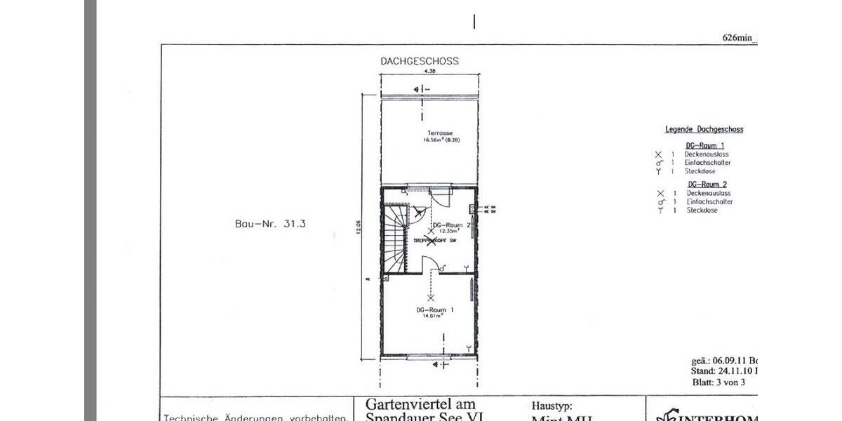 Reihenhaus Berlin Mitte - 4 Zimmer, 120 m&sup2;, 2.300&euro; | Angebot:26225841