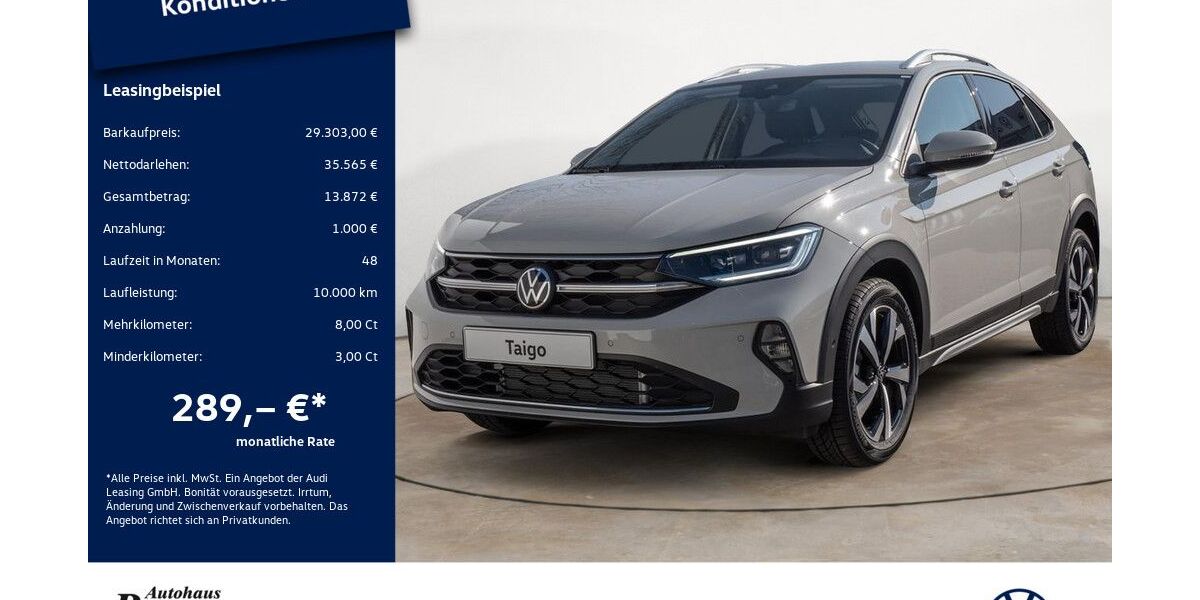 VW Taigo 4.500 km 26.707 &euro; Potsdam 14482