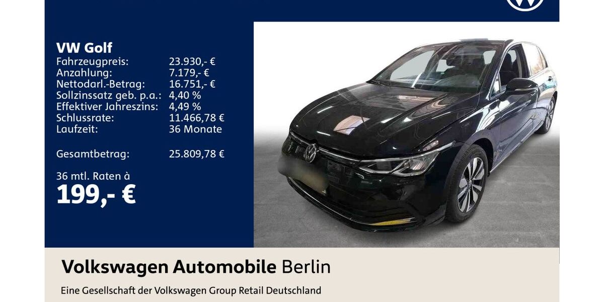 VW Golf 36.259 km 23.930 &euro; Berlin 10587