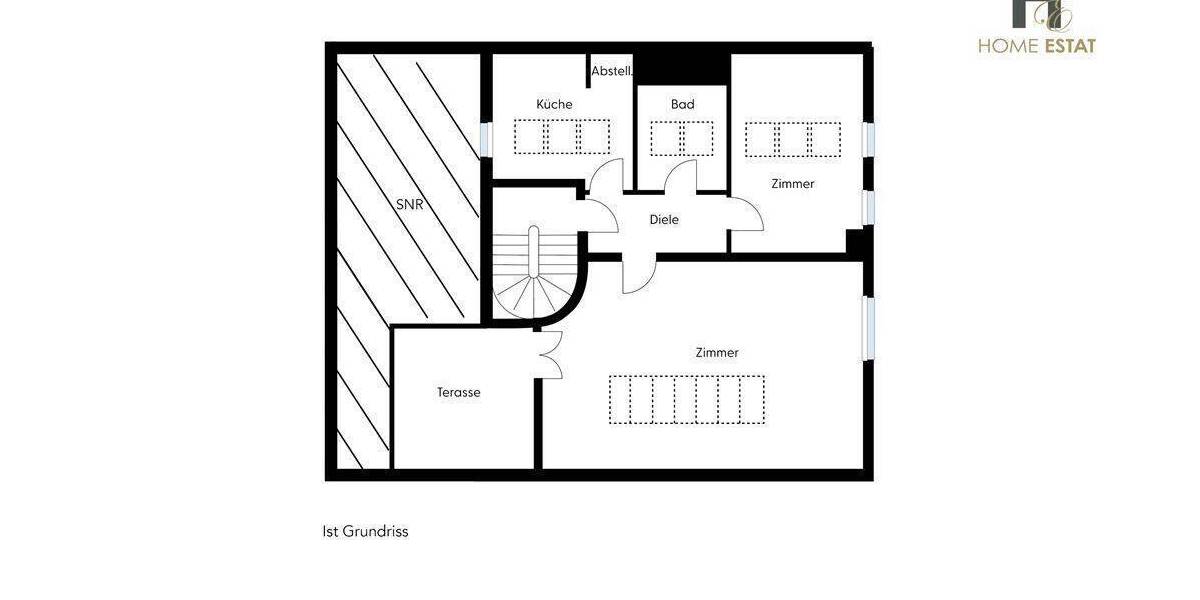Terrassenwohnung Teltow Ruhlsdorf - 3 Zimmer, 80 m&sup2;, 345.000&euro; | Angebot:26503014