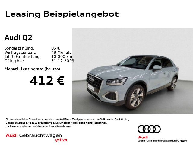 Audi Q2 4.297 km 31.599 &euro; Berlin 13581