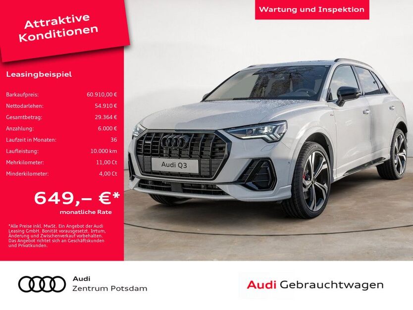 Audi Q3 4.000 km 60.910 € Potsdam 14482