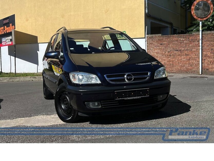 Zafira Basis*7-Sitzer*TÜV02/27*Chrom*Klima*Radio