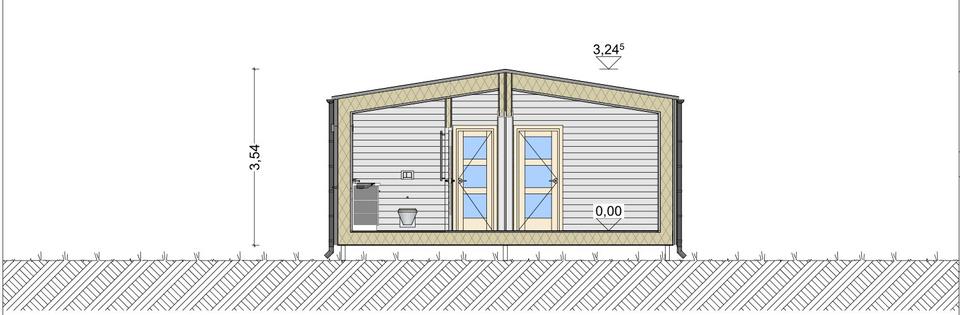 Einfamilienhaus Blankenfelde-Mahlow Groß Kienitz - 3 Zimmer, 57 m&sup2;, 365.000&euro; | Angebot:26877603