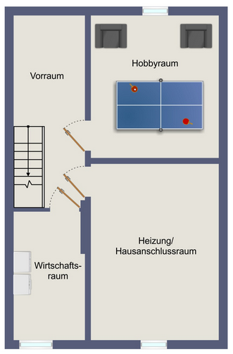 PROVISIONSFREI für Käufer*in: Reihenmittelhaus in Süd-Ruhiglage Zehlendorf . 233 m² Wohn-Nutzfläche