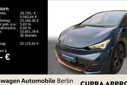 Cupra Born 26.580 km 28.730 &euro; Berlin 13089