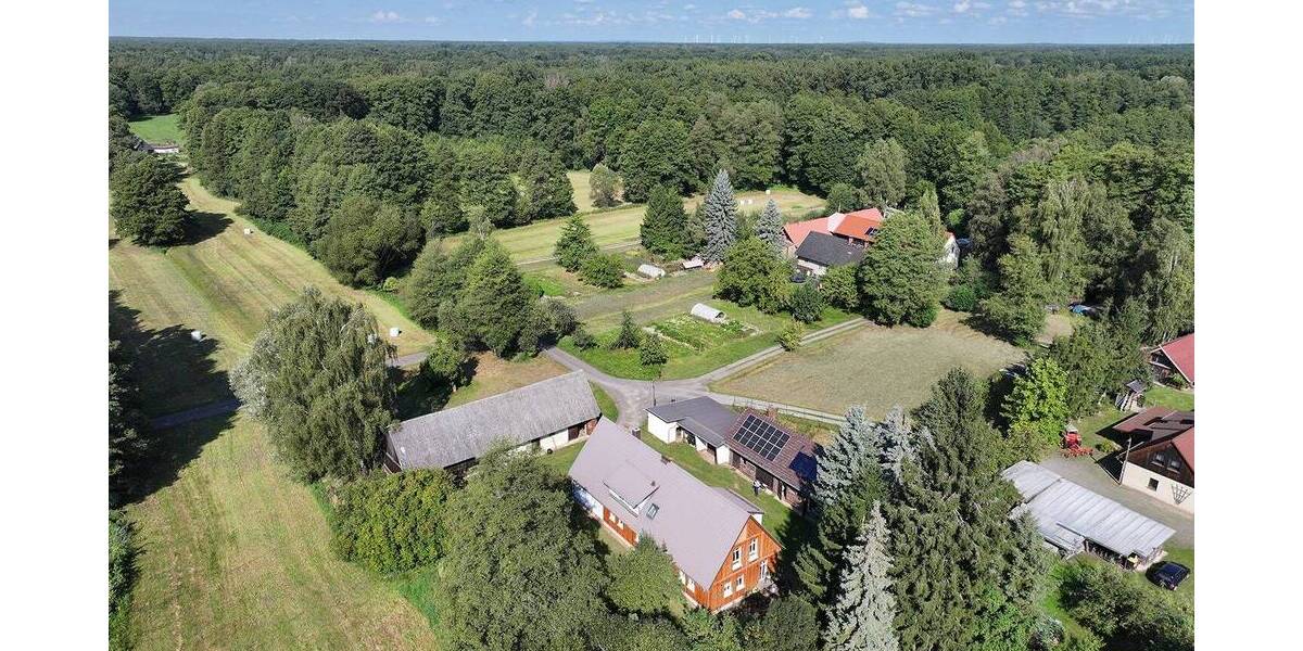 Traumhaus in Spreewaldidylle + ca. 4 ha Wiese und Wald + Einliegerwohnung 7 zimmer