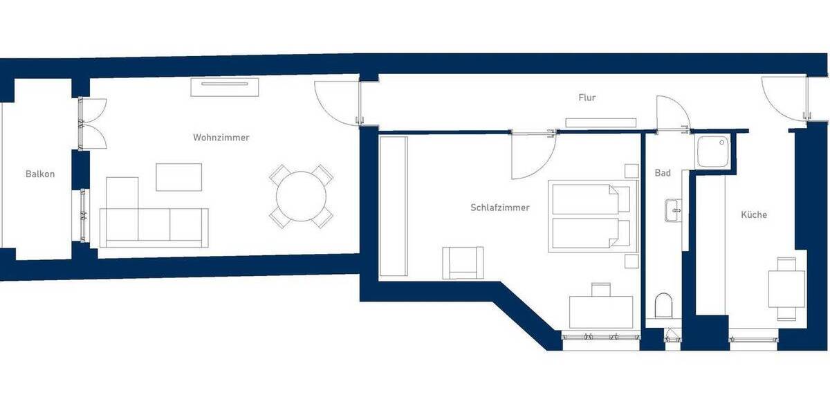 Etagenwohnung Berlin Friedrichshain - 3 Zimmer, 91 m&sup2;, 1.933&euro; | Angebot:26672432