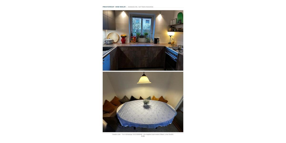 Reihenhaus Berlin Tempelhof-Schöneberg - 3 Zimmer, 70 m&sup2;, 599.000&euro; | Angebot:26697490