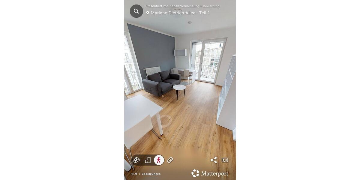Etagenwohnung Potsdam Babelsberg - 2 Zimmer, 40 m&sup2;, 1.185&euro; | Angebot:26384474