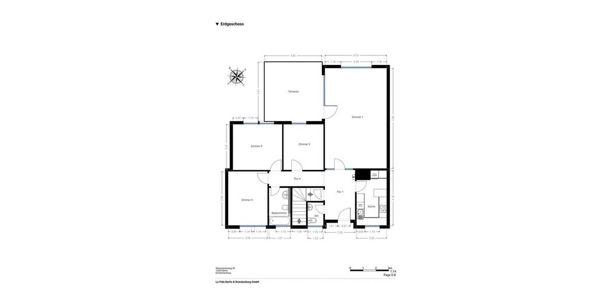 Bungalow Berlin Spandau - 4 Zimmer, 115 m&sup2;, 449.000&euro; | Angebot:26378851