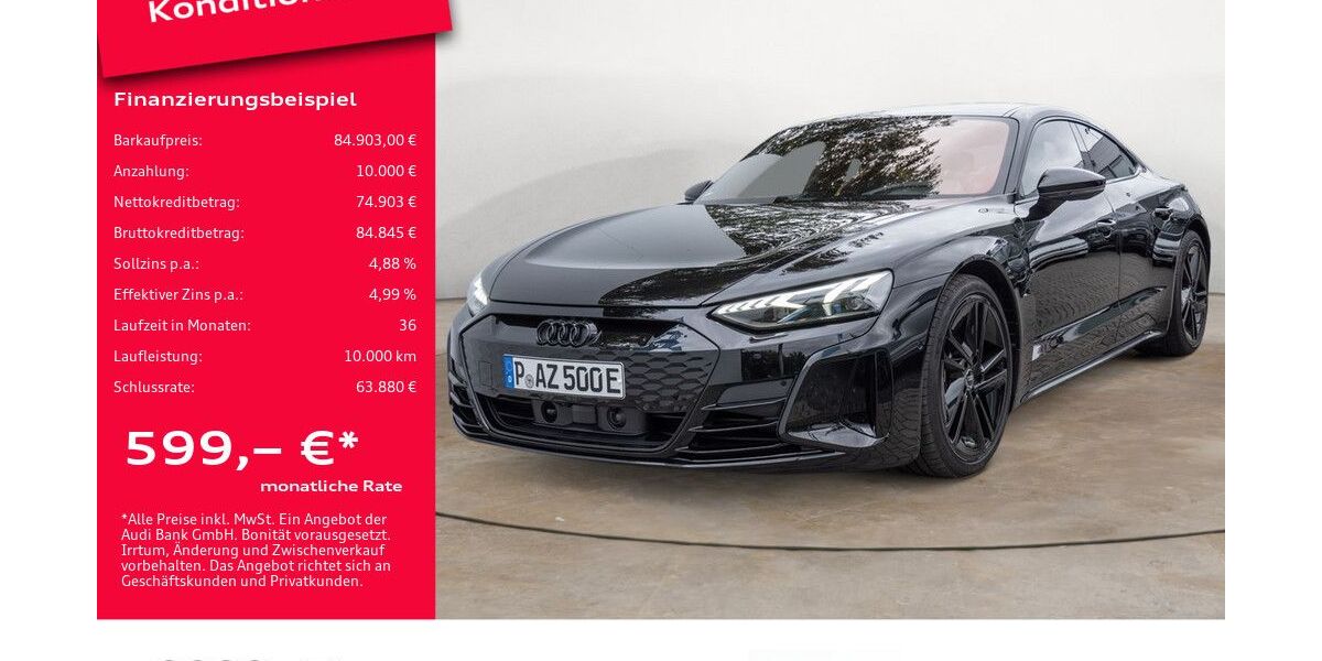 Audi e-tron GT 10.000 km 82.904 &euro; Potsdam 14482