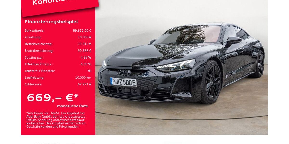 Audi e-tron GT 10.000 km 86.902 &euro; Potsdam 14482