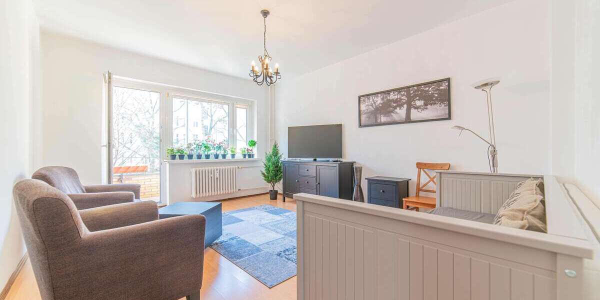 Etagenwohnung Berlin Charlottenburg - 2 Zimmer, 55 m&sup2;, 1.225&euro; | Angebot:26392106