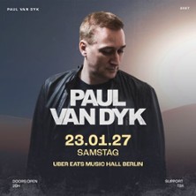 Paul Van Dyk Live II 23.01.2027 Uber Eats Music Hall