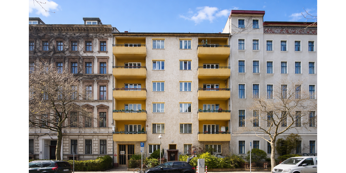 Etagenwohnung Berlin Friedrichshain-Kreuzberg - 1 Zimmer, 36 m&sup2;, 705&euro; | Angebot:26388105