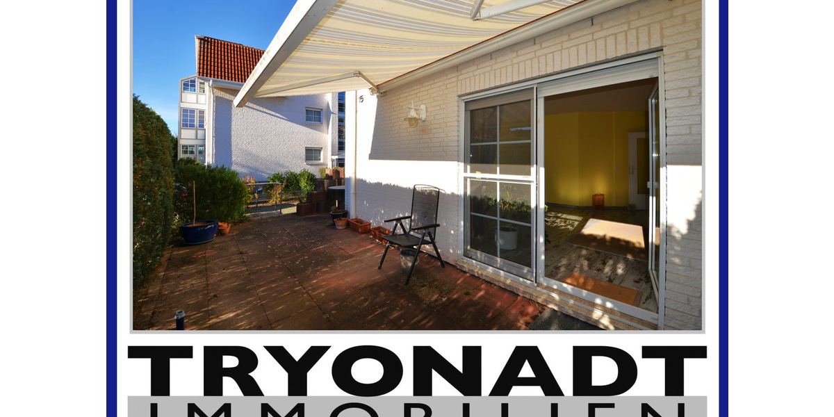 Charmante Hochparterre-Wohnung mit sonniger Terrasse 2 zimmer