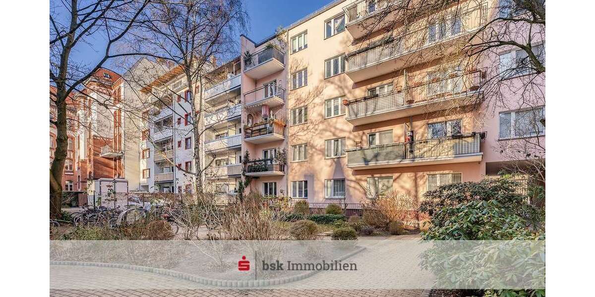 Etagenwohnung Berlin Tempelhof-Schöneberg - 2 Zimmer, 49 m&sup2;, 249.000&euro; | Angebot:24732213