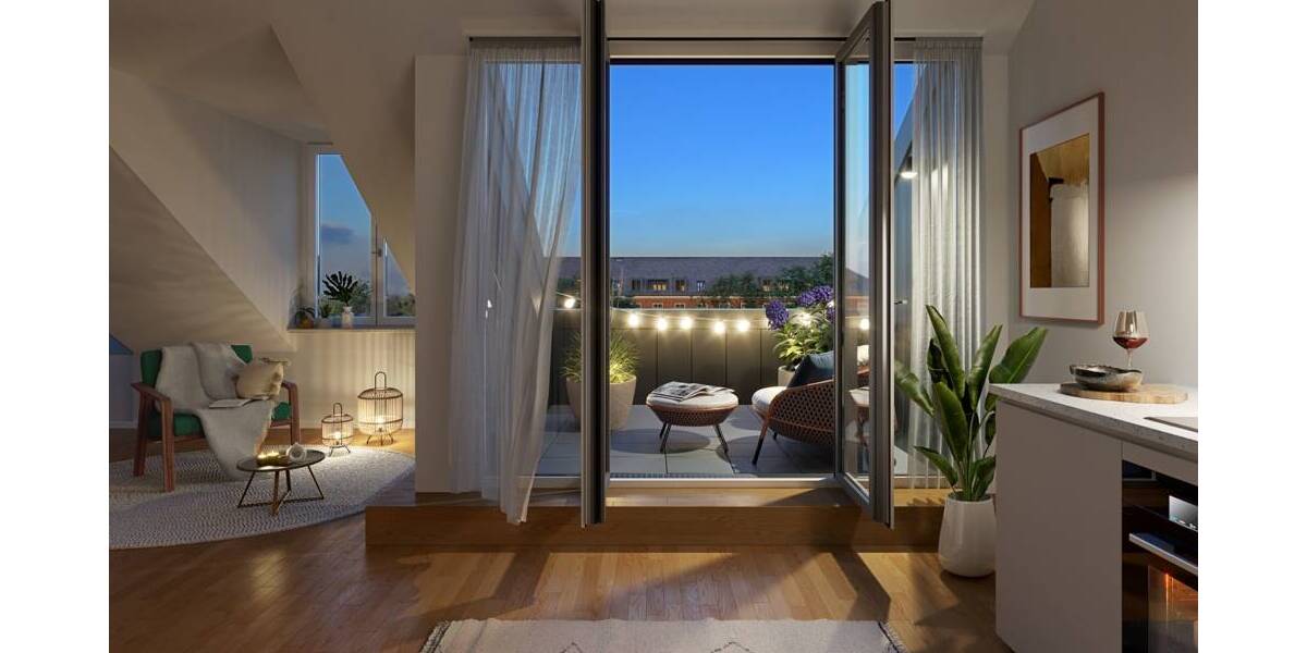 Etagenwohnung Potsdam Krampnitz - 2 Zimmer, 71 m&sup2;, 585.000&euro; | Angebot:25756108