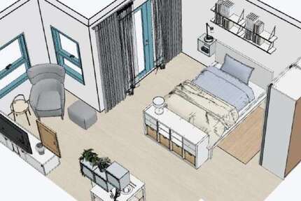 Wohnung Großbeeren - 1 Zimmer, 35 m&sup2;, 134.500&euro; | Angebot:25628046