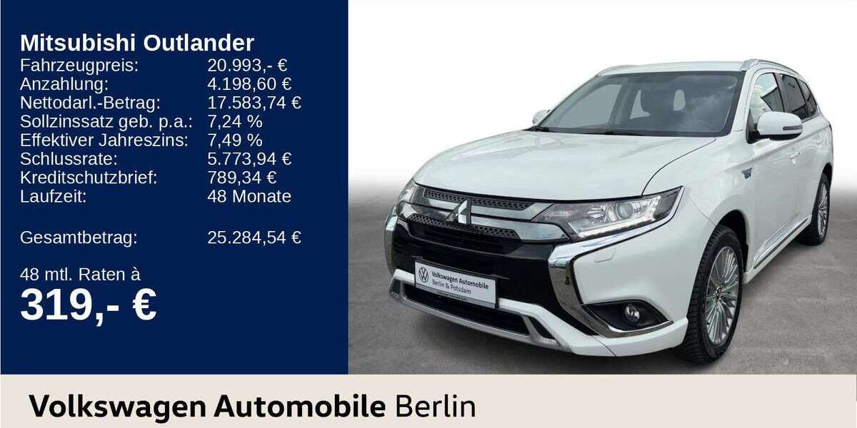 Mitsubishi Outlander 85.805 km 20.993 &euro; Berlin 12681