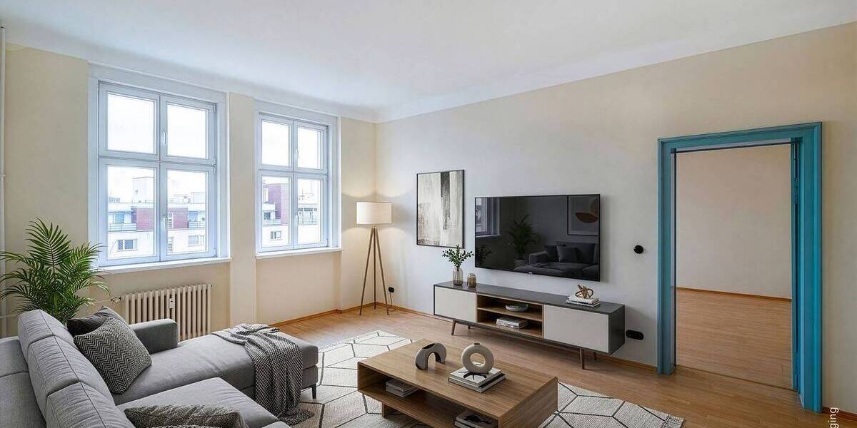 Etagenwohnung Berlin Friedrichshain - 2 Zimmer, 61 m&sup2;, 425.000&euro; | Angebot:26876625