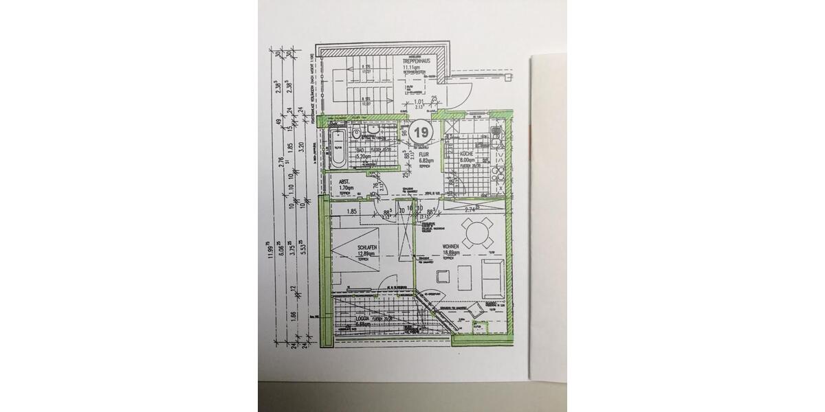 Dachgeschoßwohnung Berlin Spandau - 2 Zimmer, 58 m&sup2;, 179.000&euro; | Angebot:26918920
