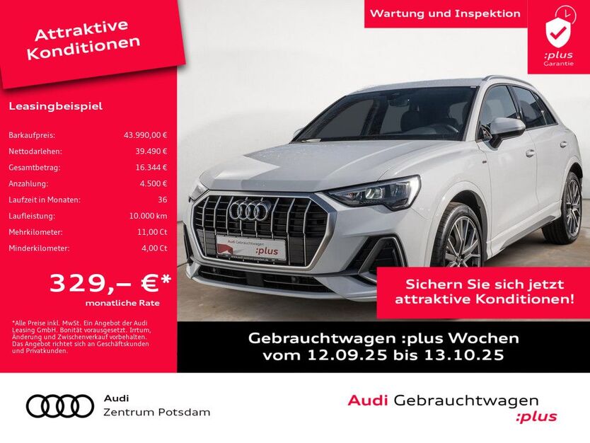 Audi Q3 3.630 km 42.990 € Potsdam 14482