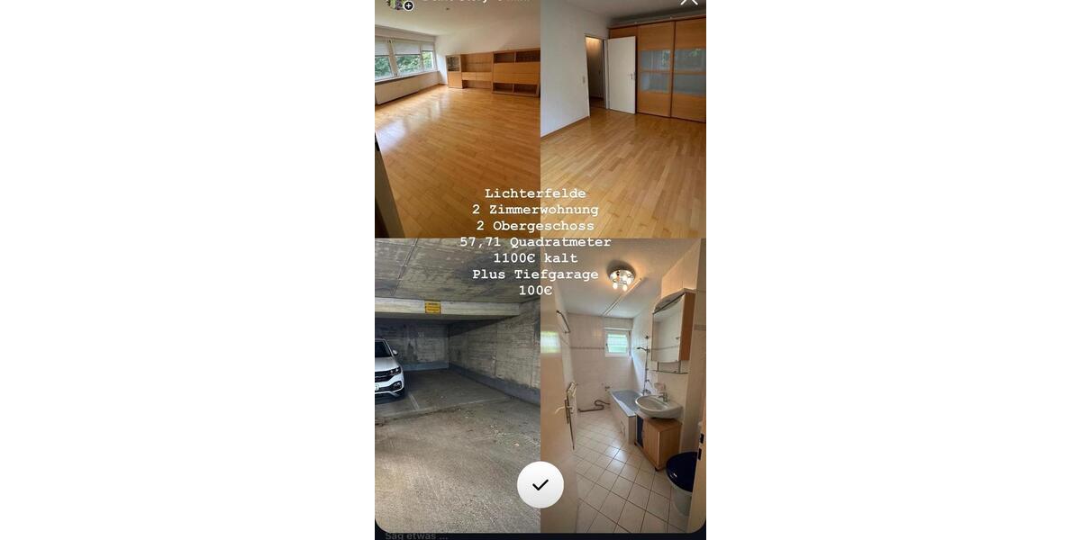 Etagenwohnung Berlin Friedrichshain-Kreuzberg - 2 Zimmer, 57 m&sup2;, 1.100&euro; | Angebot:25103785