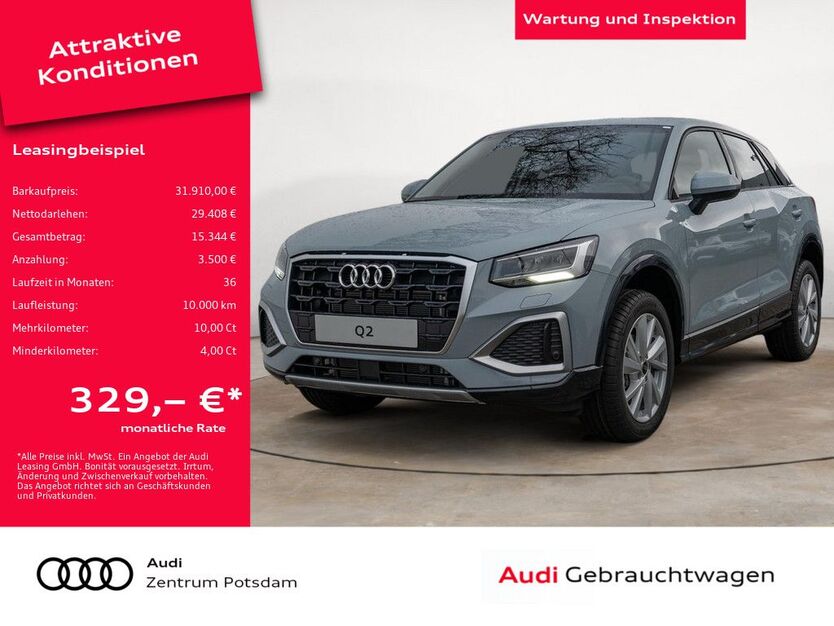 Audi Q2 8.000 km 31.910 € Potsdam 14482