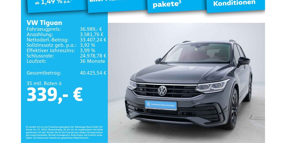 VW Tiguan 48.194 km 34.289 &euro; Berlin 13088