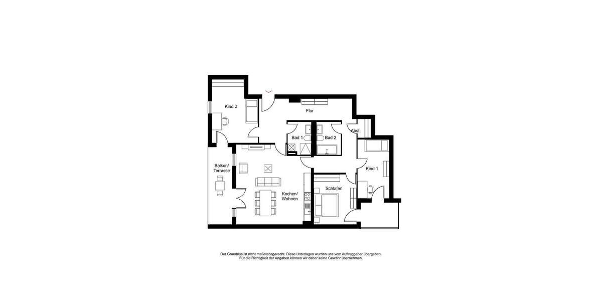 Etagenwohnung Berlin Siemensstadt - 4 Zimmer, 109 m&sup2;, 1.740&euro; | Angebot:25250482