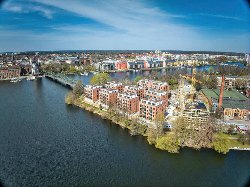 Ihr Büro direkt am Wasser: Effiziente Büroflächen in Neubau-Quartier auf Eiswerder+ TOP-Ausstattung