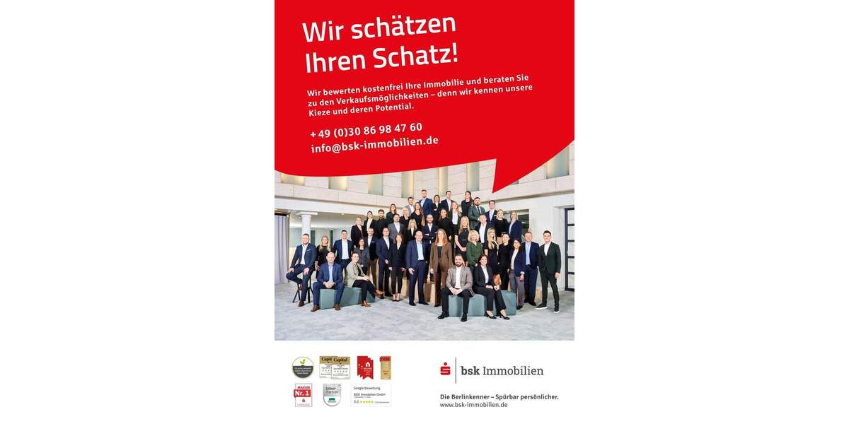 Etagenwohnung Berlin Mariendorf - 3 Zimmer, 98 m&sup2;, 399.000&euro; | Angebot:25740080