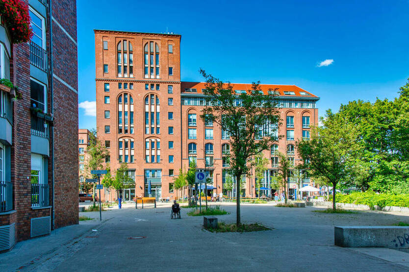 Ihr Büro direkt am Wasser: Effiziente Büroflächen in Neubau-Quartier auf Eiswerder+ TOP-Ausstattung