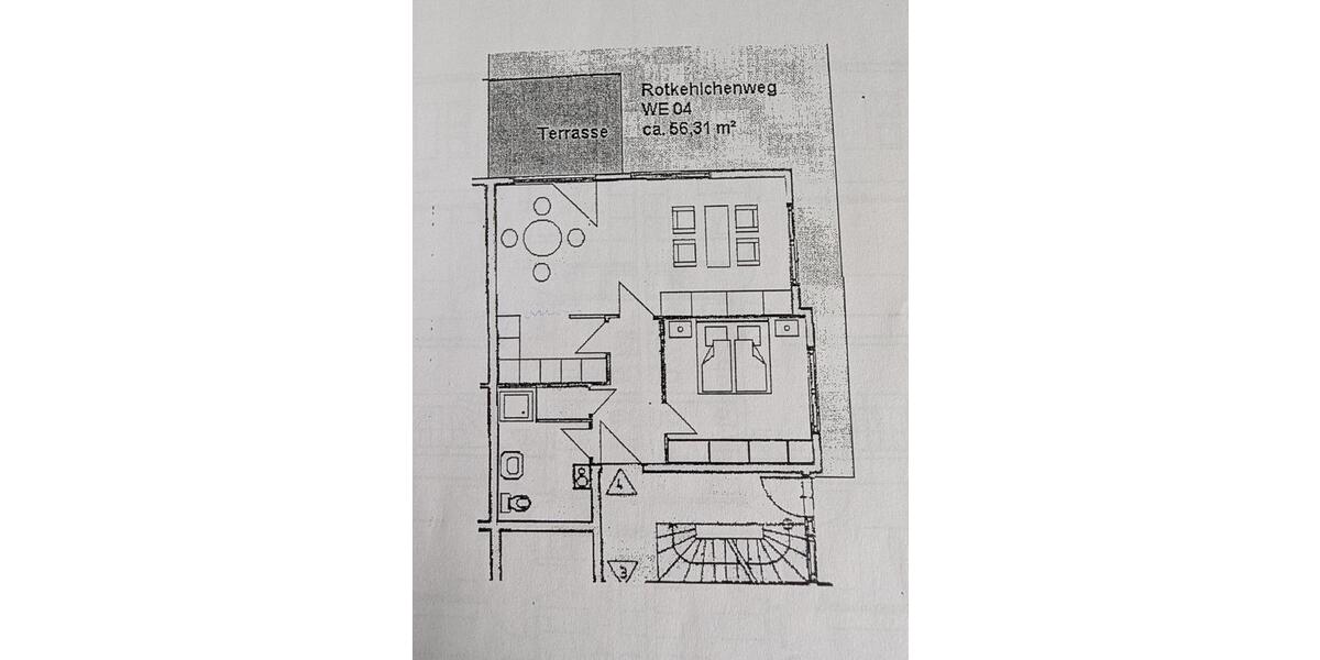 Erdgeschoßwohnung Kleinmachnow - 2 Zimmer, 56 m&sup2;, 210.000&euro; | Angebot:26865417