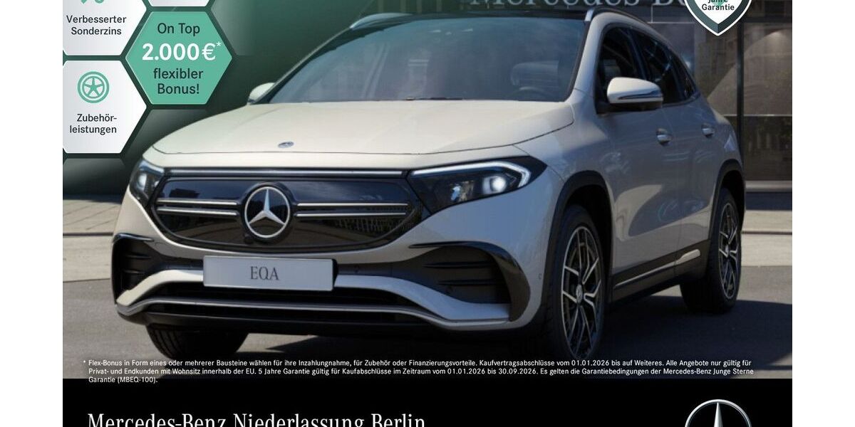 Mercedes-Benz EQA 9.784 km 39.890 &euro; Berlin 10587