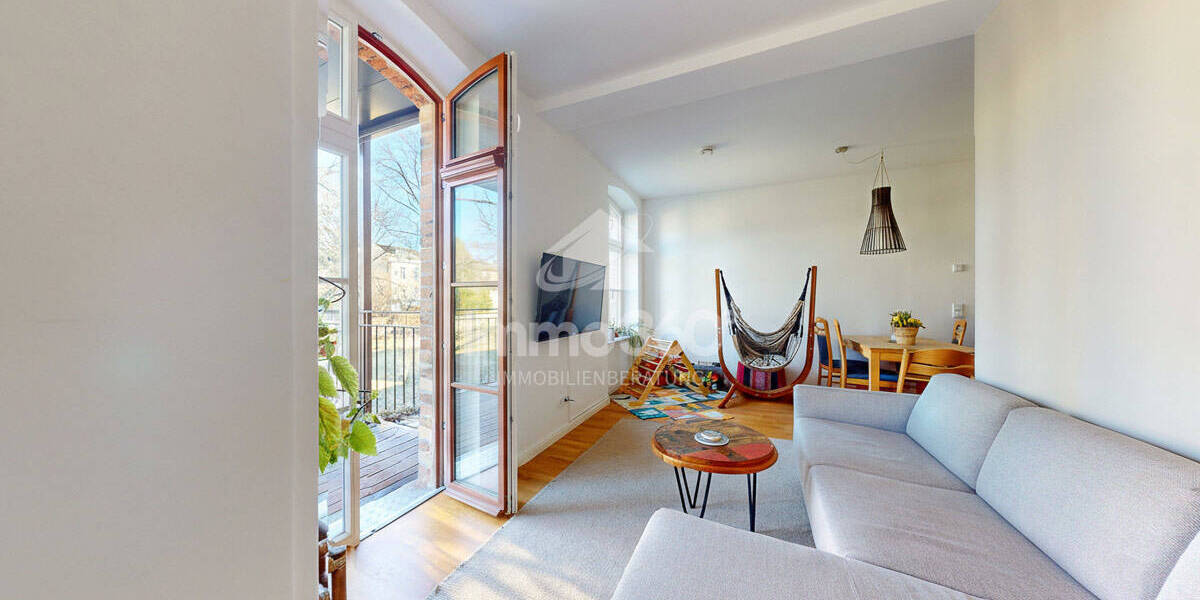 Etagenwohnung Potsdam Jägervorstadt - 3 Zimmer, 61 m&sup2;, 420.000&euro; | Angebot:26362542