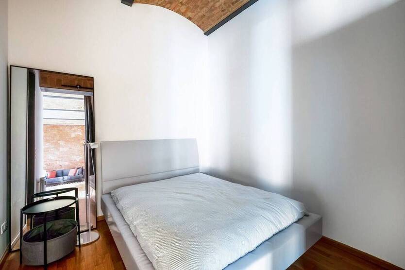 Möbliertes Wohnen in der Knopffabrik - Industrial Charme mit Balkon im Szeneviertel