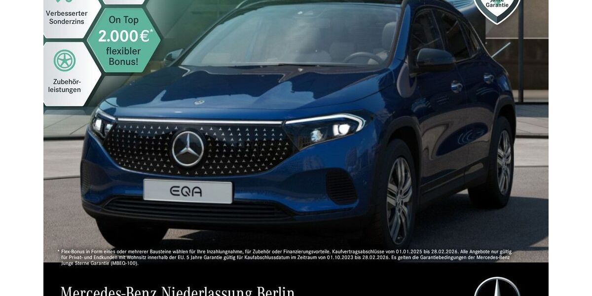 Mercedes-Benz EQA 7.630 km 37.990 &euro; Berlin 10587
