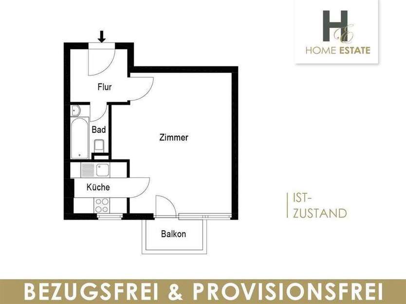 Wohnung zum Kaufen in Berlin 190.000 € 35 m²