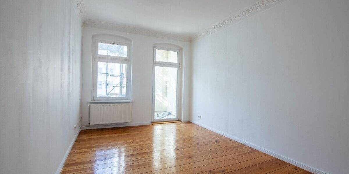 Charmante Gründerzeit-Wohnung mit West-Loggia, Tageslicht-Badezimmer und Stuck - provisionsfrei 3 zimmer