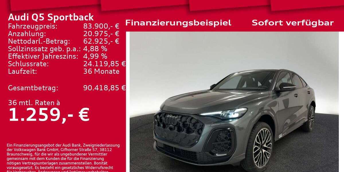 Audi Q5 6.001 km 83.900 € Berlin 12489