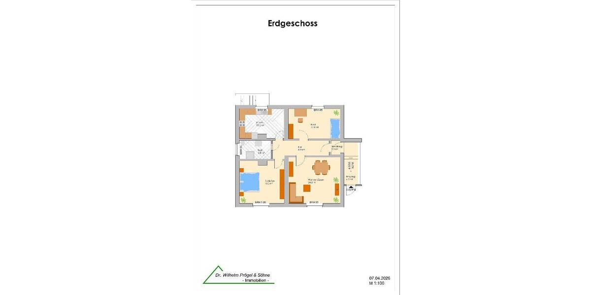 Einfamilienhaus Teltow - 3 Zimmer, 95 m&sup2;, 395.000&euro; | Angebot:26319636